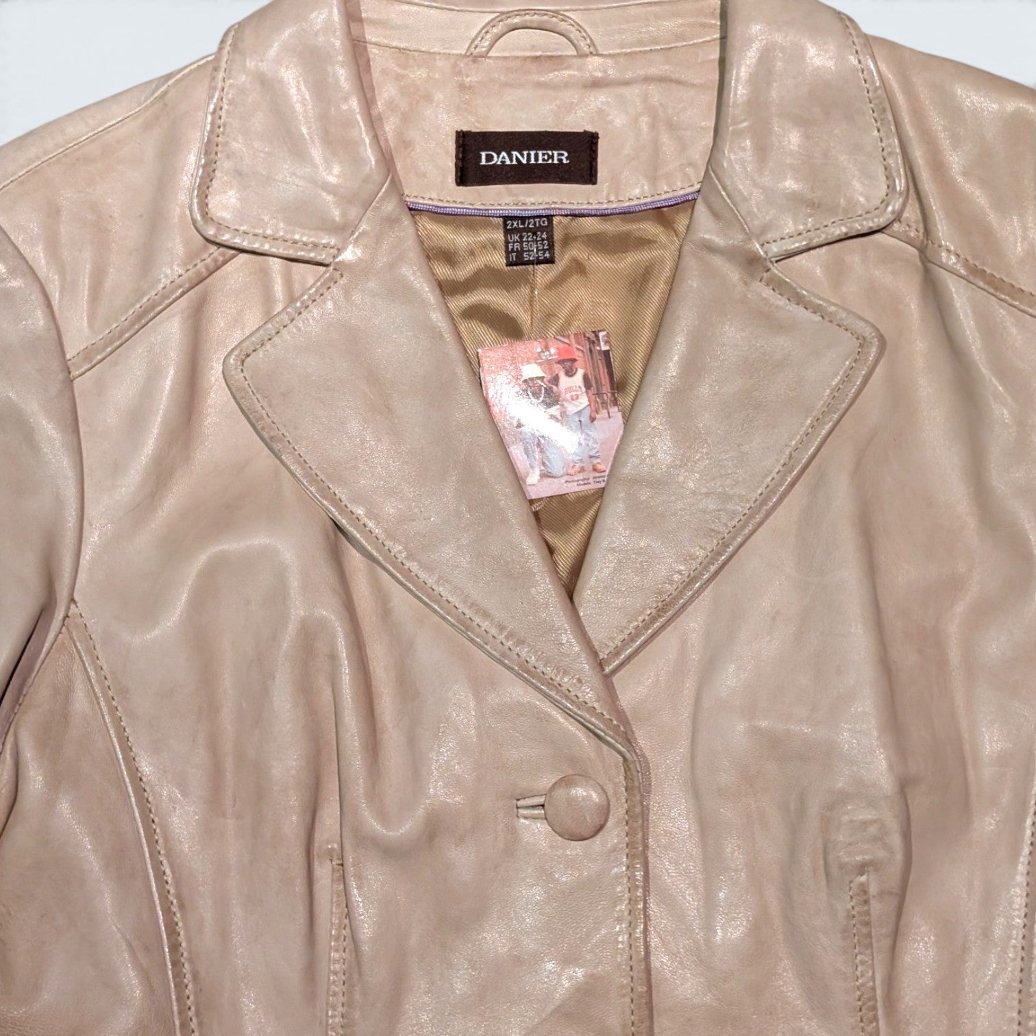 Danier Leather Blazer - 2XL