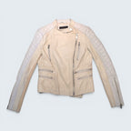 BCBG Max Mazria Leather Biker Jacket - S