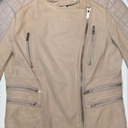 BCBG Max Mazria Leather Biker Jacket - S