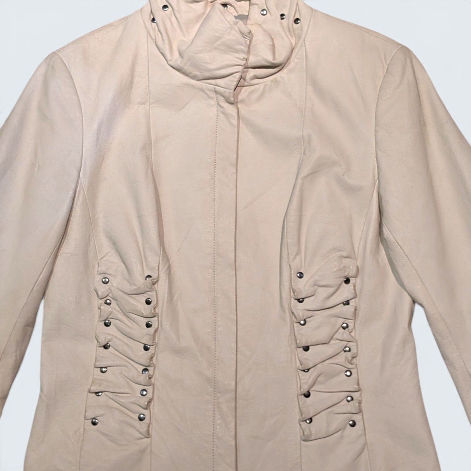 Danier Cowl Style Leather Jacket - M