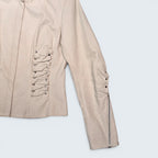 Danier Cowl Style Leather Jacket - M