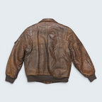 London Fog Sherpa Lined Leather Jacket - XXS