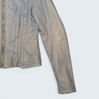 Danier Flower Lined Leather Jacket - XS