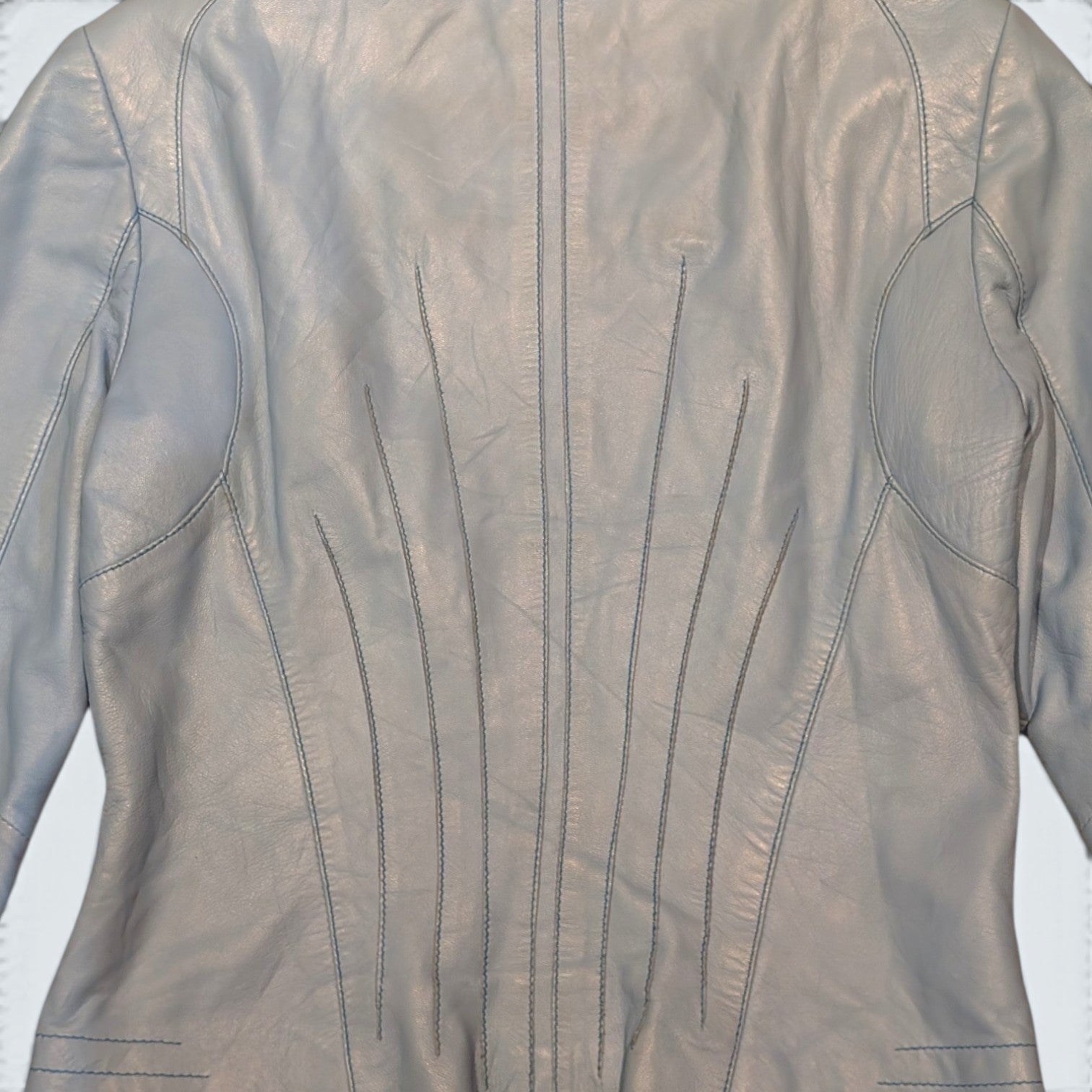 Danier Flower Lined Leather Jacket - XS