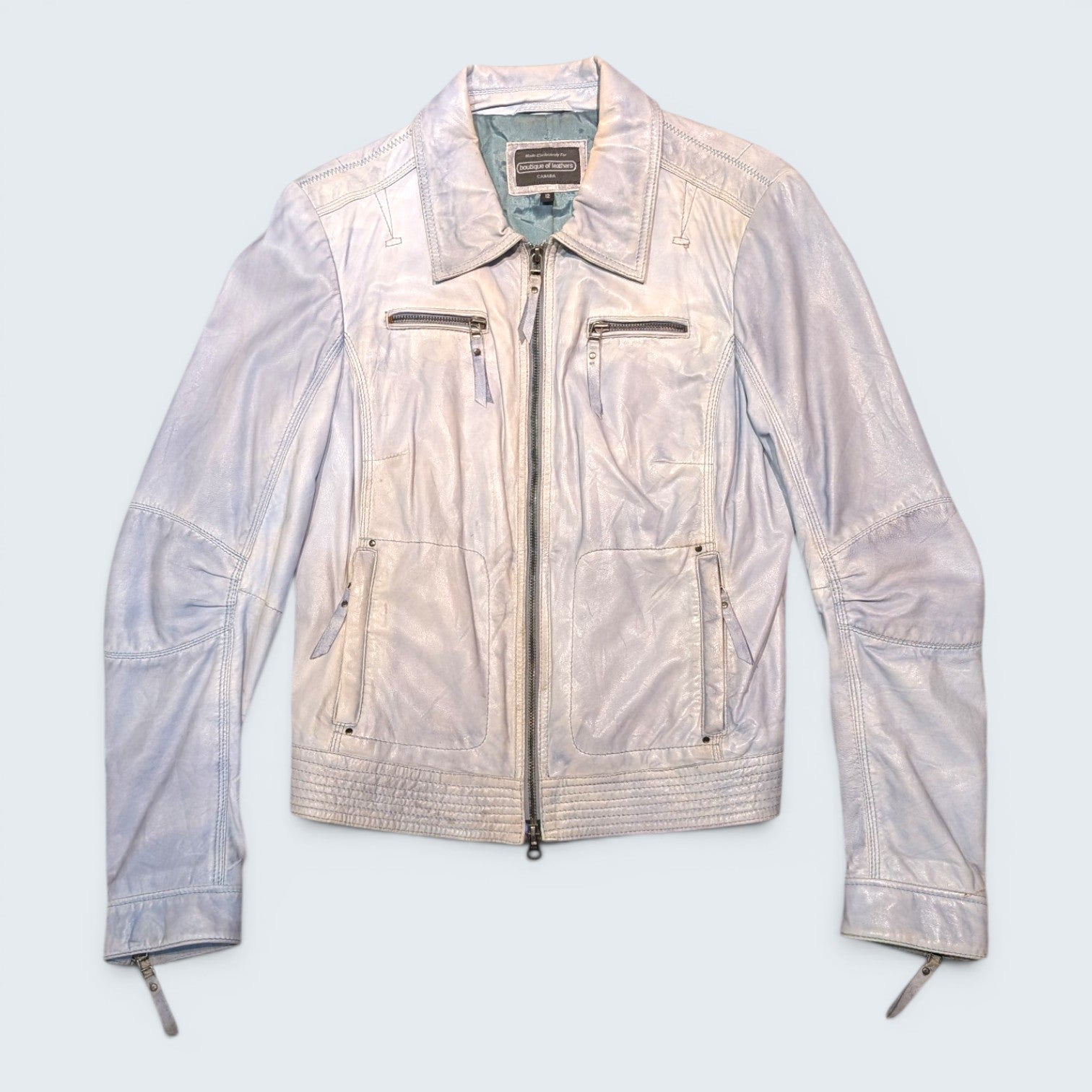Boutique of Leather Biker Jacket - 12