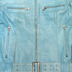 Vero Moda Buckle Leather Jacket - M