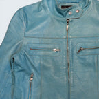 Vero Moda Buckle Leather Jacket - M
