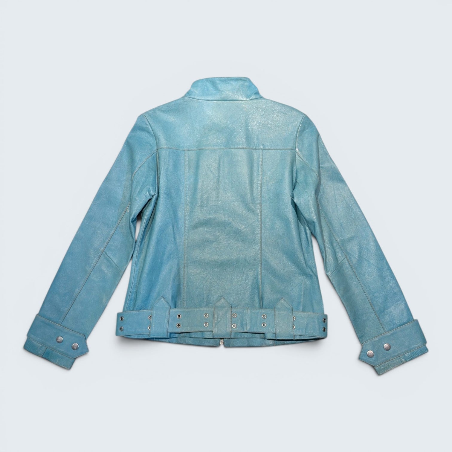 Vero Moda Buckle Leather Jacket - M
