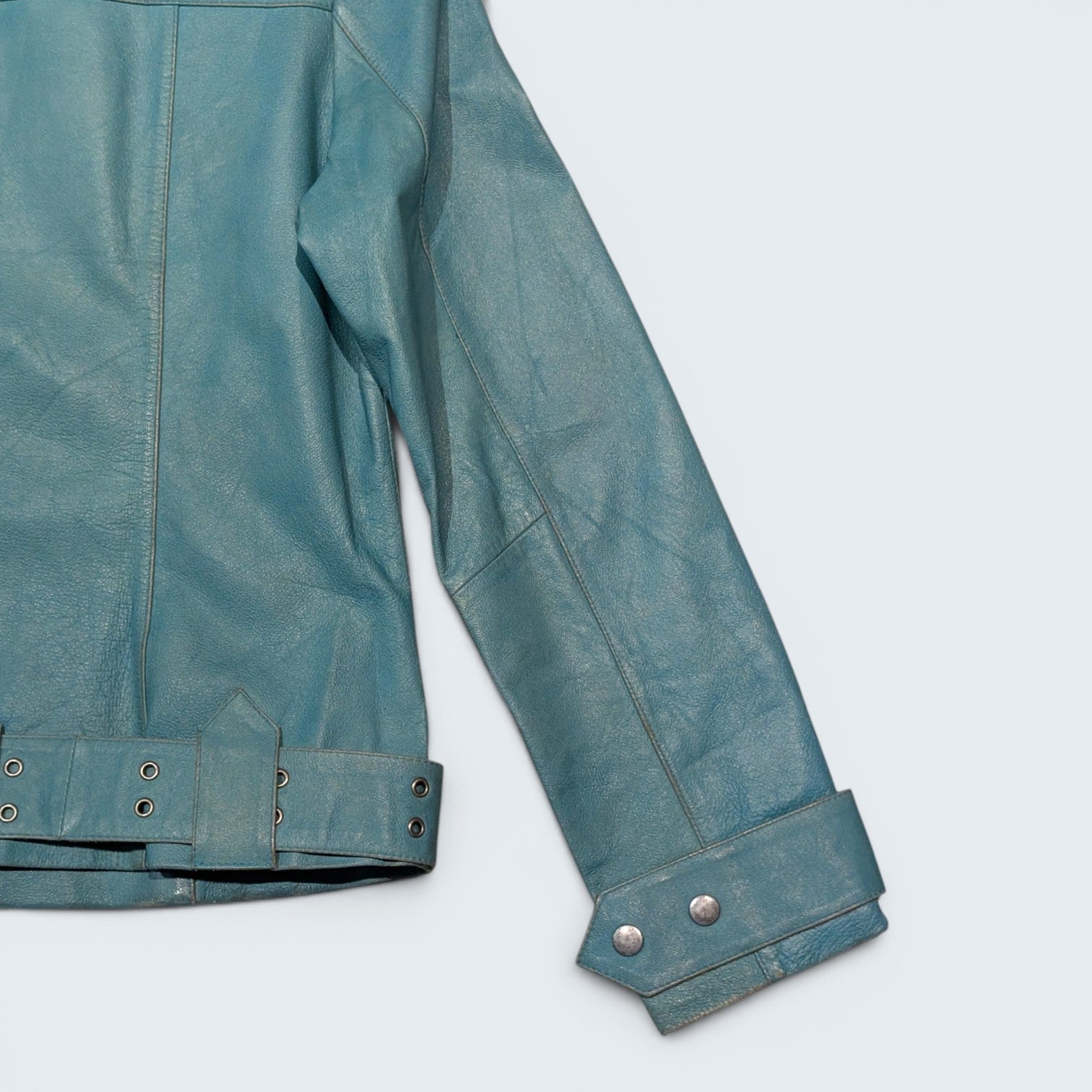 Vero Moda Buckle Leather Jacket - M