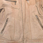 Boutique of Leather Suede Biker Jacket - L