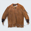 Harley Davidson Leather Fringe Jacket - XL