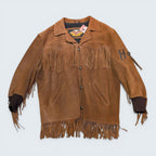 Harley Davidson Leather Fringe Jacket - XL