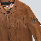 Harley Davidson Leather Fringe Jacket - XL