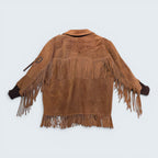 Harley Davidson Leather Fringe Jacket - XL