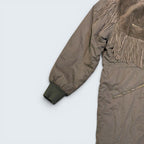 ICEBERG Long Fringe Coat w/ Fur - XL