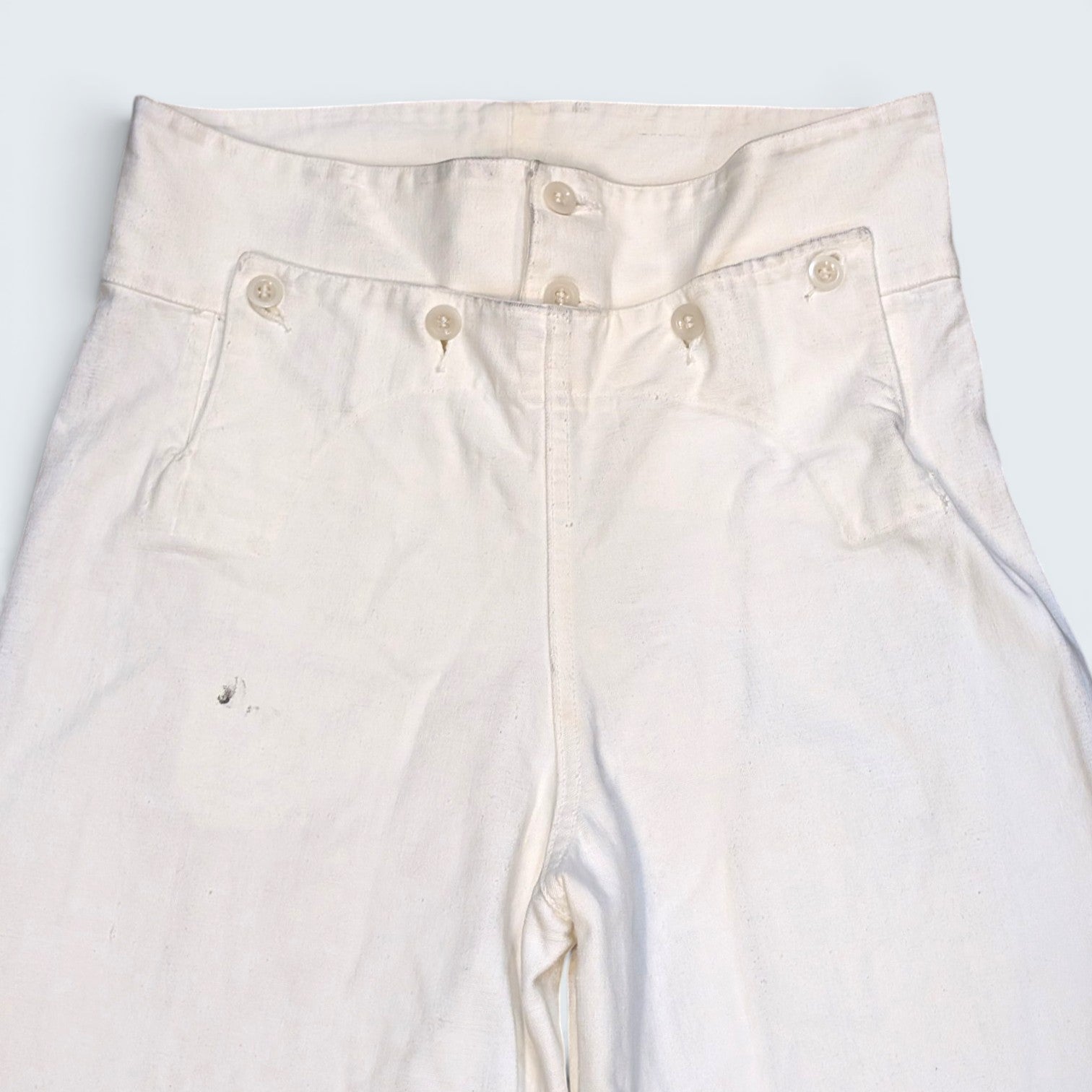 H. Simmonds Navy Sailor Denim Pants - 36x36