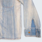 Fun Wear butterfly embroidered Denim Jacket - S