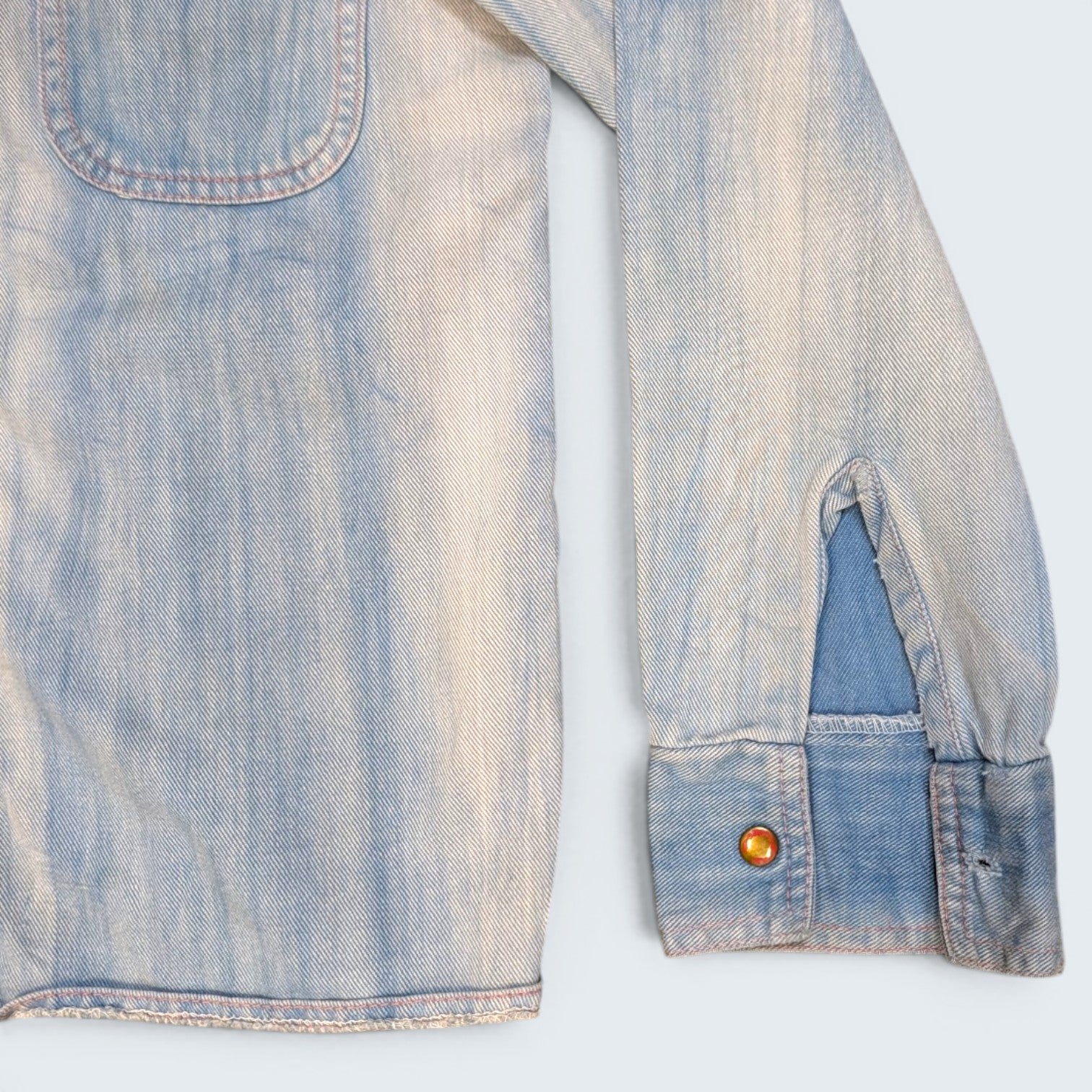Fun Wear butterfly embroidered Denim Jacket - S