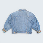 Le Roi Jungle patched Denim Jacket - M