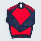 Adidas Red/Navy zip-up Jacket - L