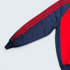 Adidas Red/Navy zip-up Jacket - L