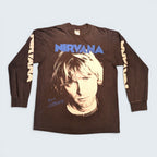 Kurt Cobain Nirvana Graphic Long Sleeve - L