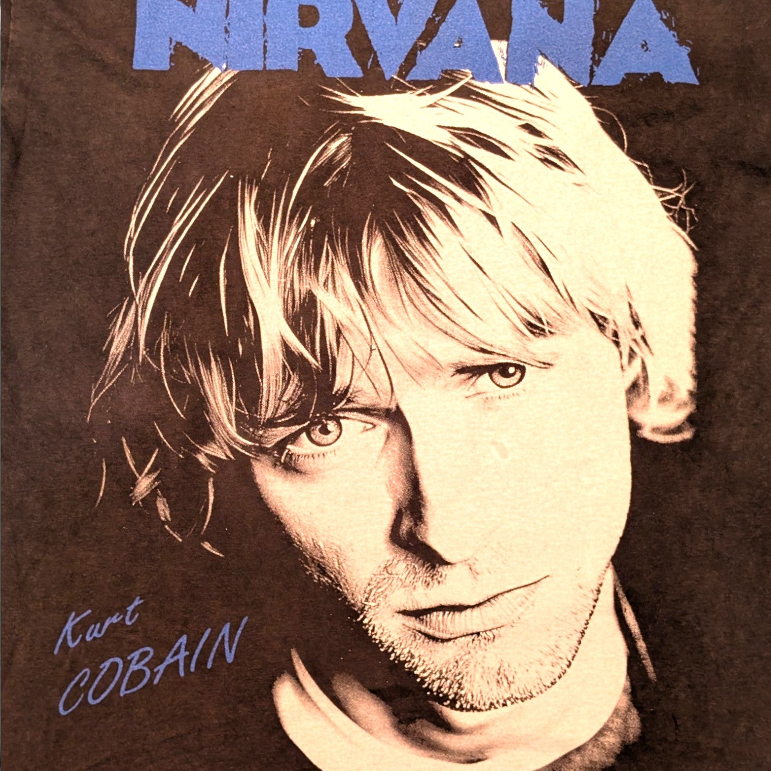 Kurt Cobain Nirvana Graphic Long Sleeve - L