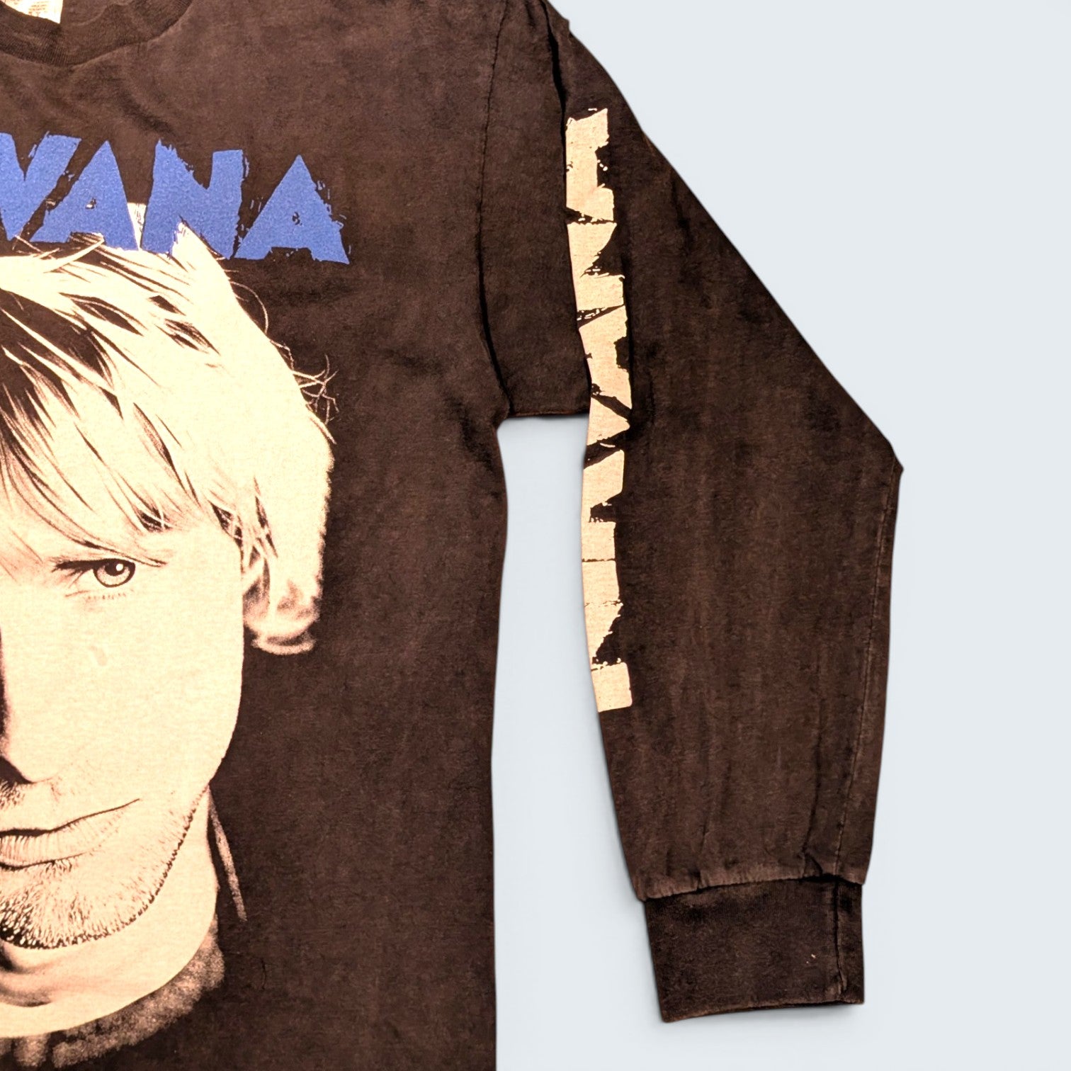 Kurt Cobain Nirvana Graphic Long Sleeve - L