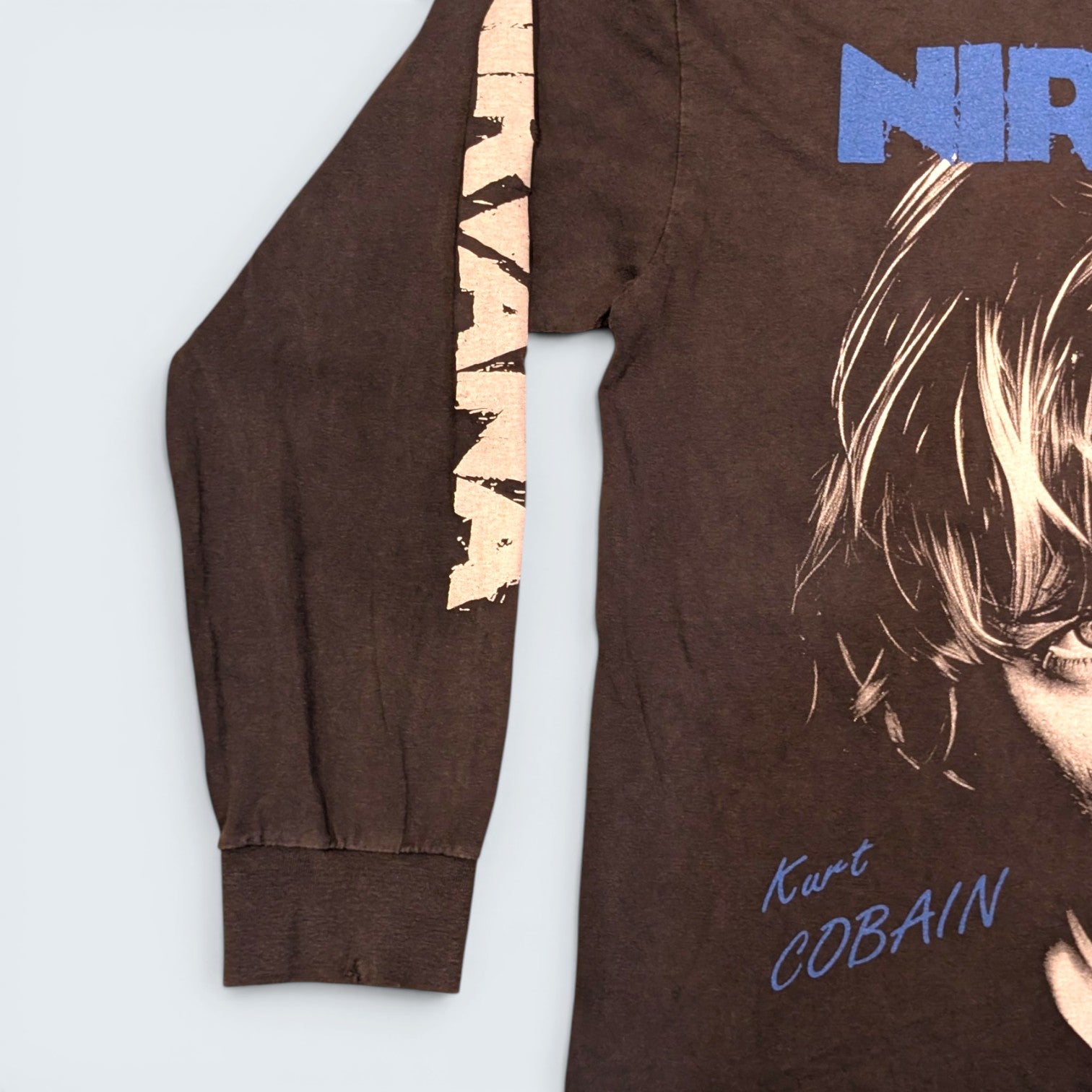 Kurt Cobain Nirvana Graphic Long Sleeve - L