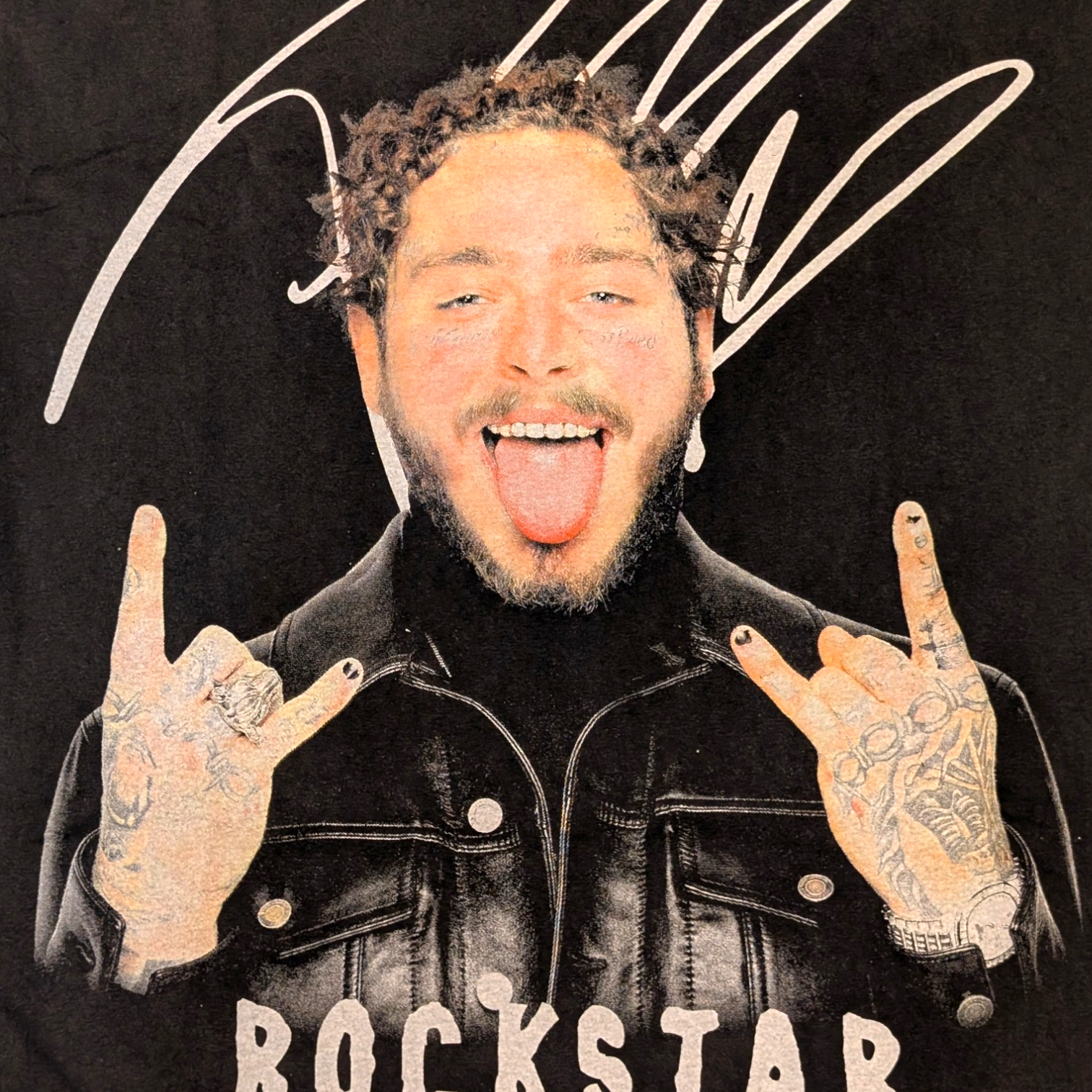 Post Malone "Rockstar" Graphic Tee - XL
