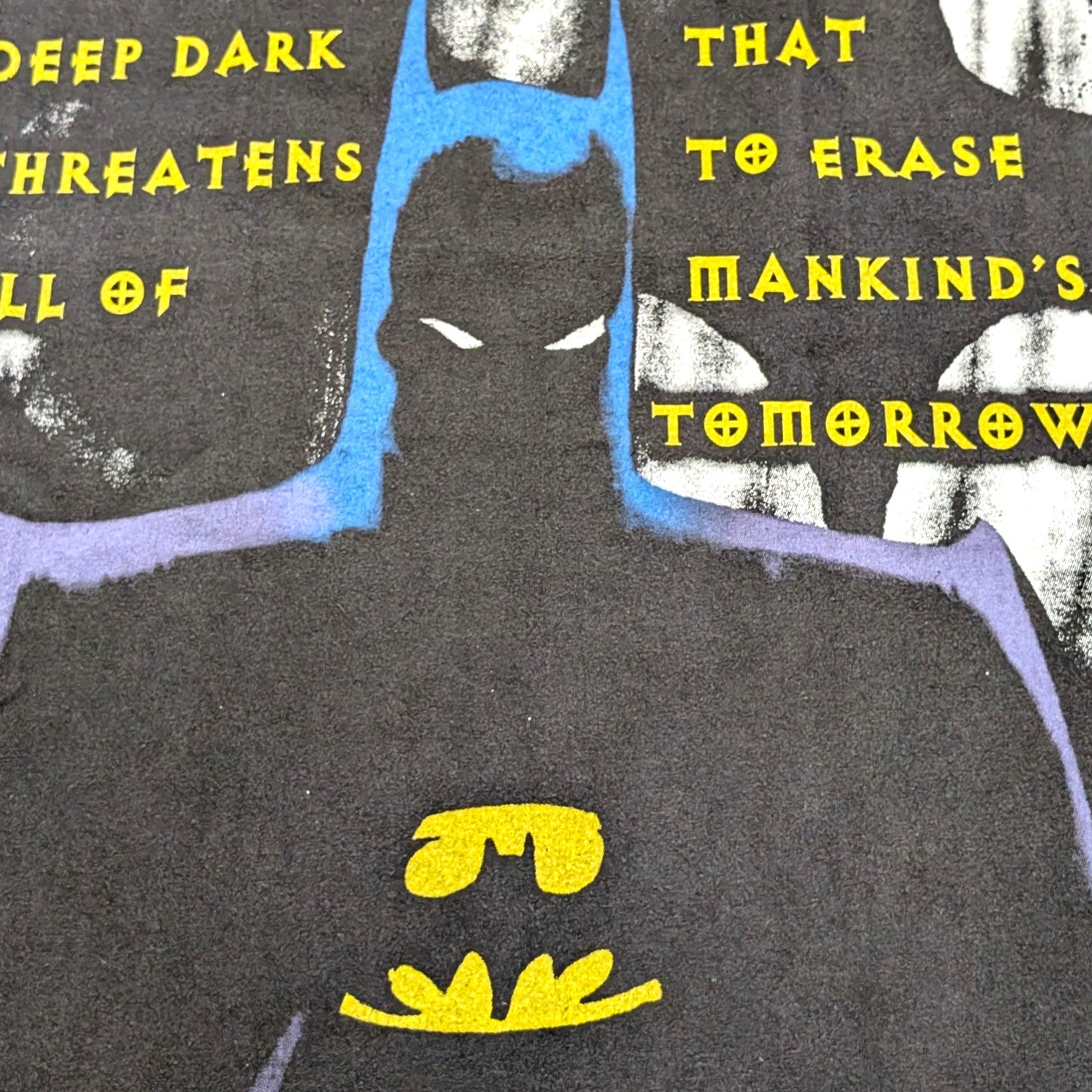 Batman "Batman & his forces.." Graphic Tee - XL