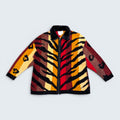 Casa Maclia Tiger Stripe Knit Sweater - L