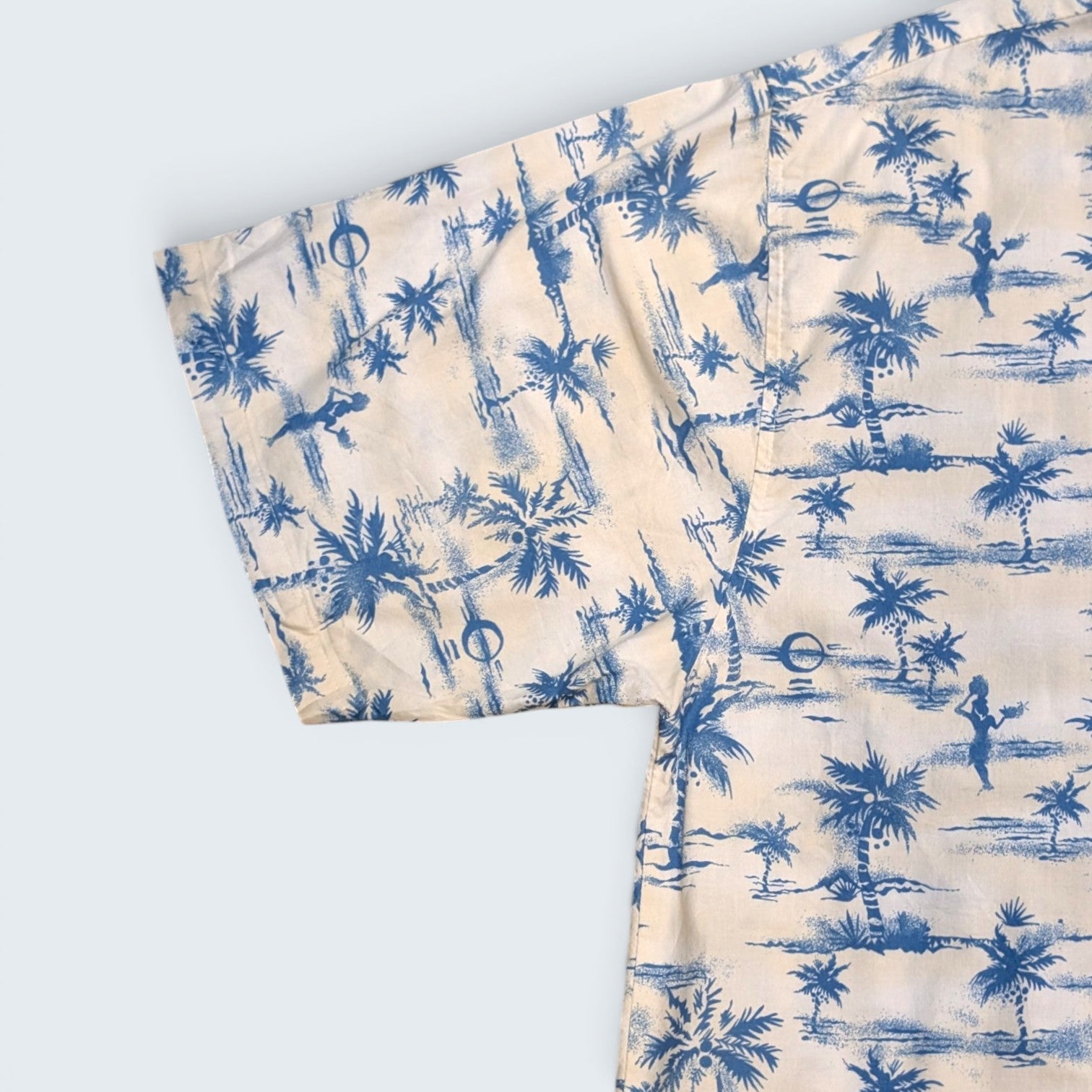 Route 66 Palm Tree Hawaiian Shirt - L