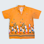 Thai Painting Print Hawaiian Shirt - M