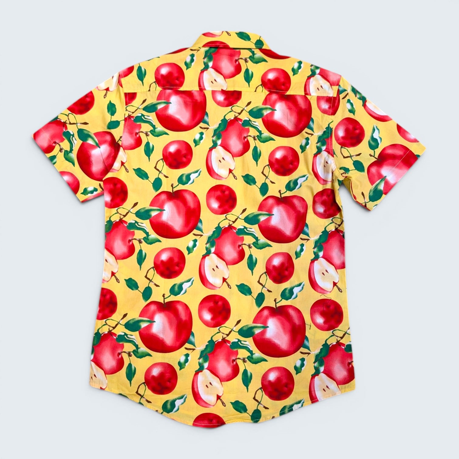 SMART Apple Print Button Up - Size 1