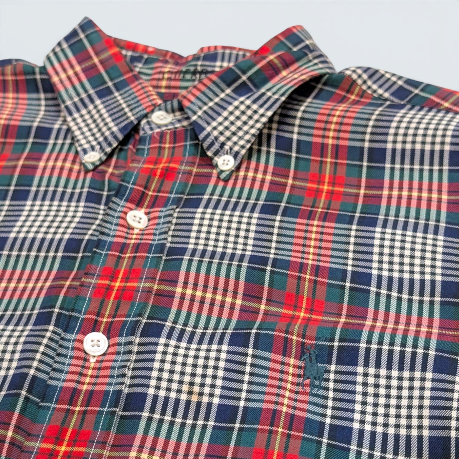 Ralph Lauren Tartan Print Shirt - L