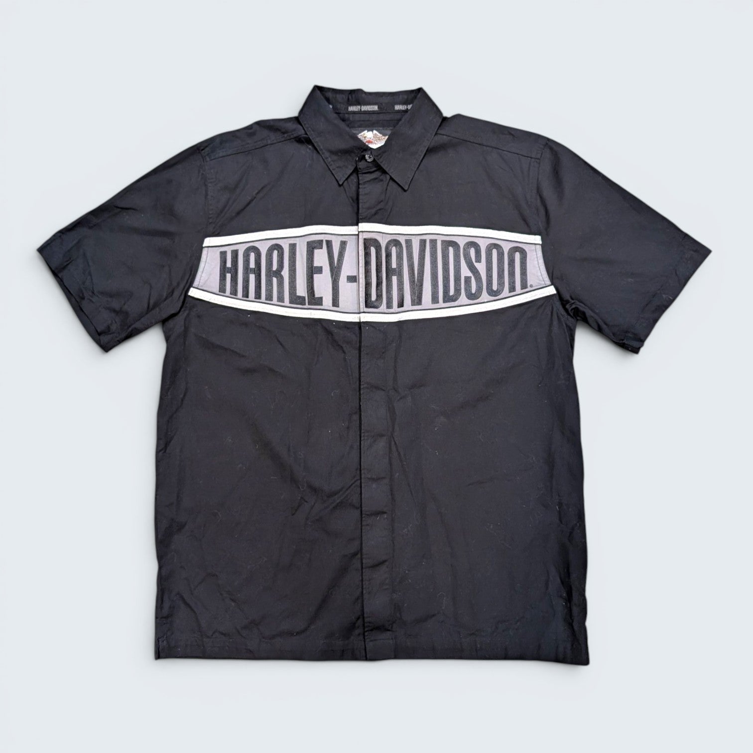 Harley Davidson Button-up Shirt - L