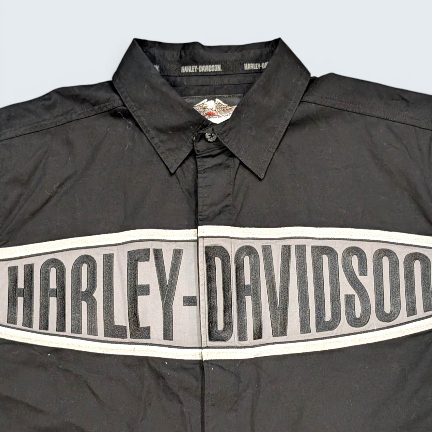 Harley Davidson Button-up Shirt - L