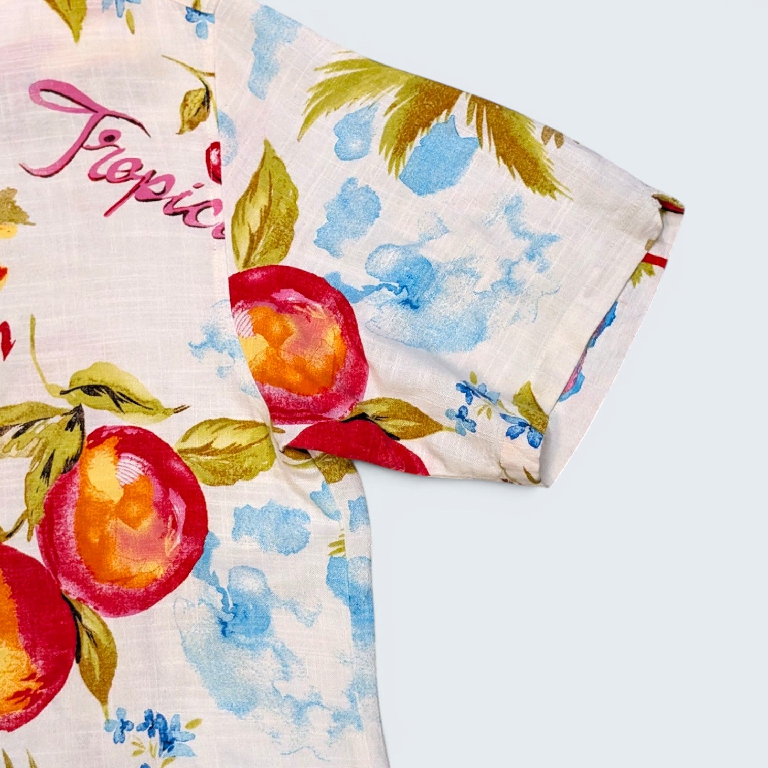 IPOP Tropical Linen Hawaiian Shirt - XL