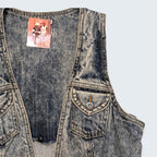 CARMAR Denim Vest - S
