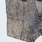 CARMAR Denim Vest - S
