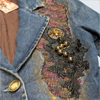 Xuanni Denim Tapestry Jacket - S