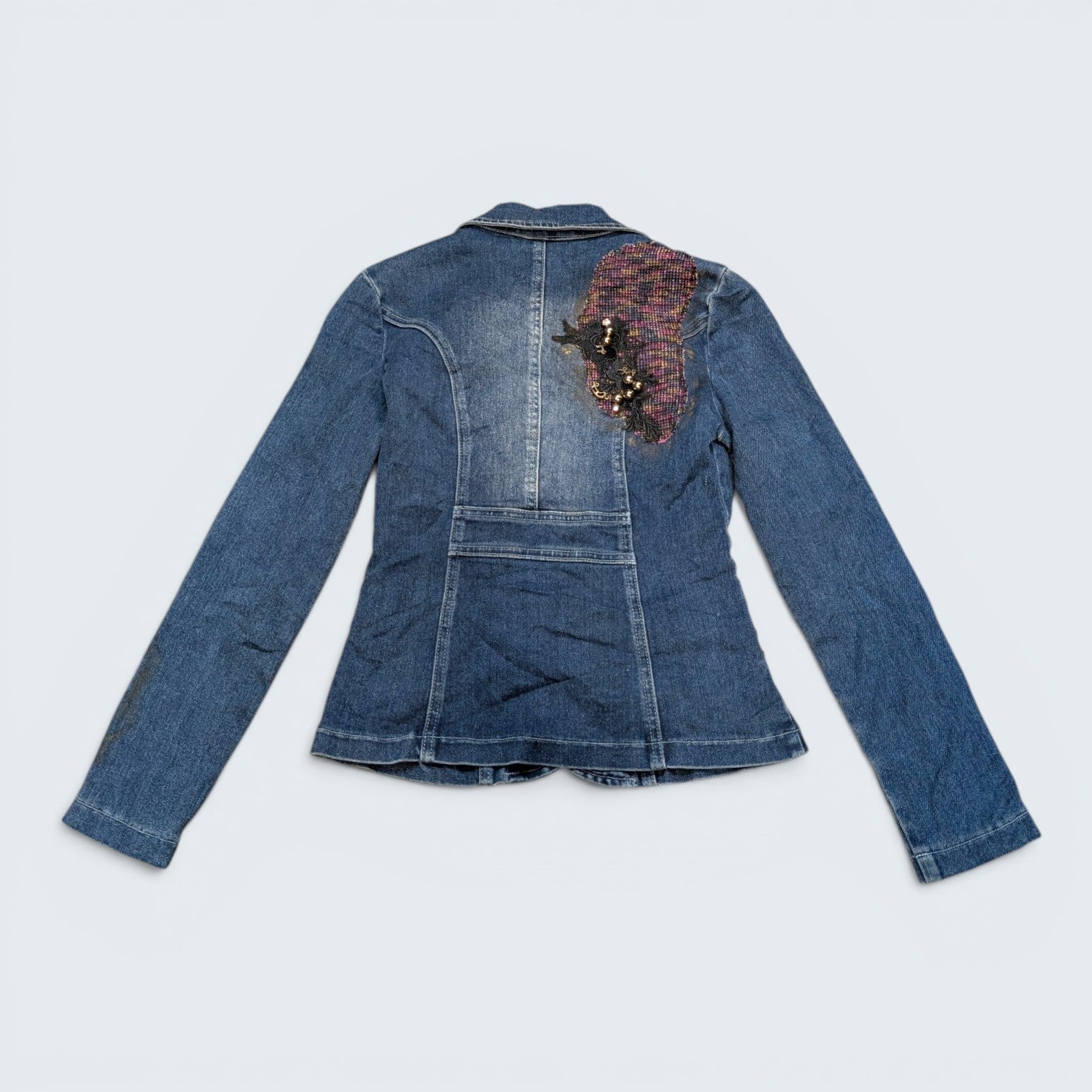 Xuanni Denim Tapestry Jacket - S