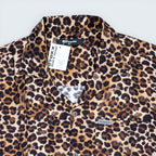 Stoxx Leopard Print Camp Collar Shirt - M