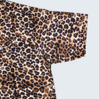 Stoxx Leopard Print Camp Collar Shirt - M