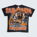 Taz-Mania Devil "Who let the Taz out?" Tee