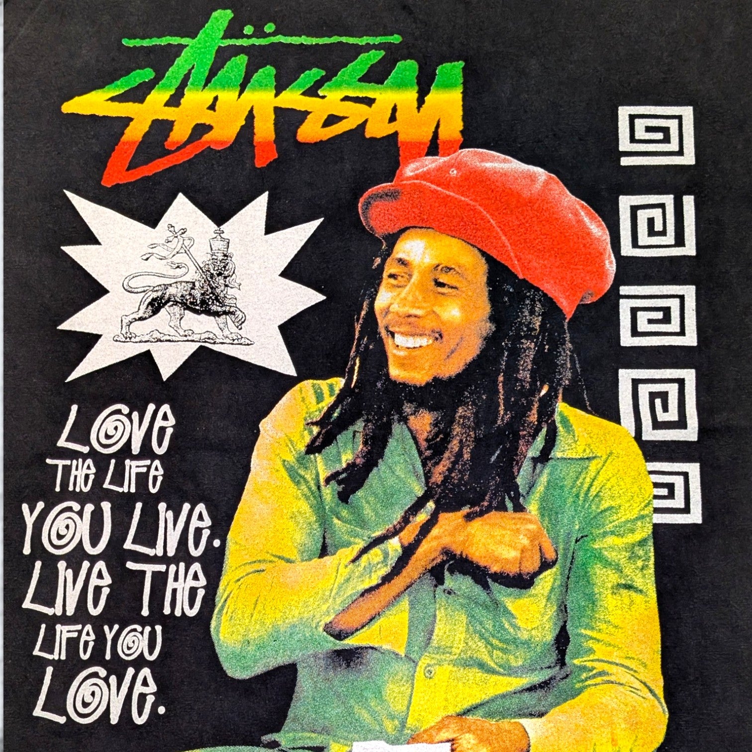Bob Marley Stussy Reprint Tee - L