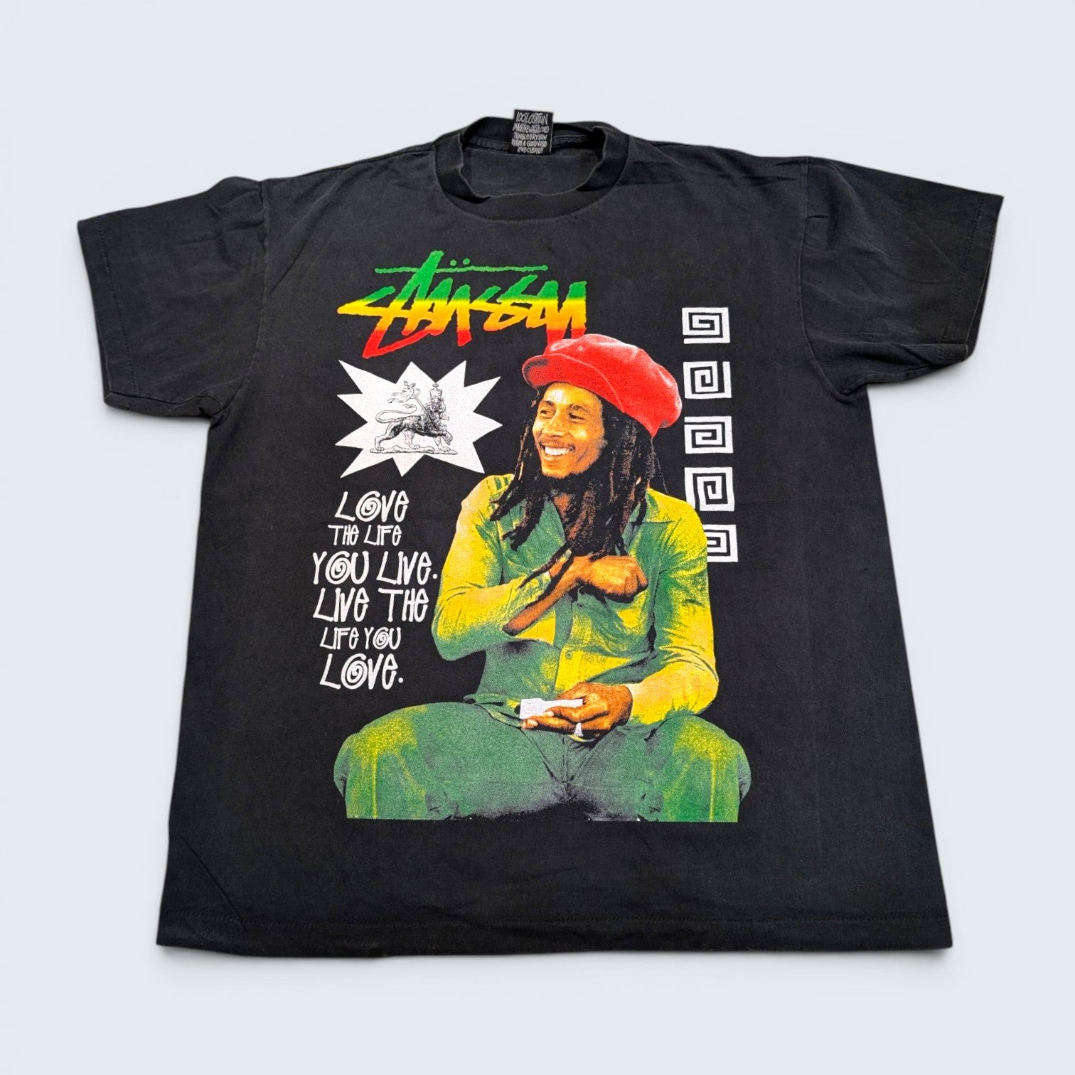 Bob Marley Stussy Reprint Tee - L