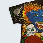 Ozzy Ozbourne AOP Tattoo Graphic Tee - L