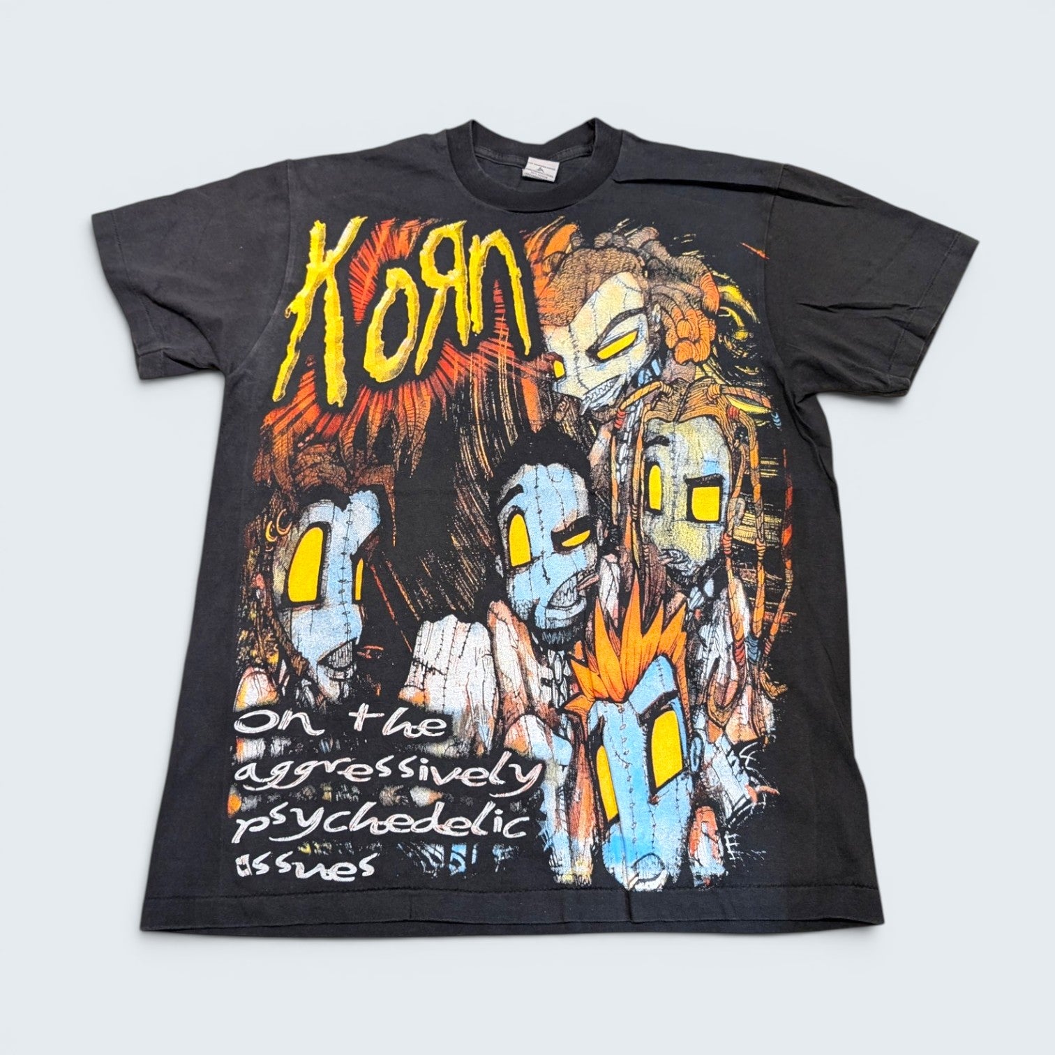 Korn "Aggressively Psychedelic" Tee - L